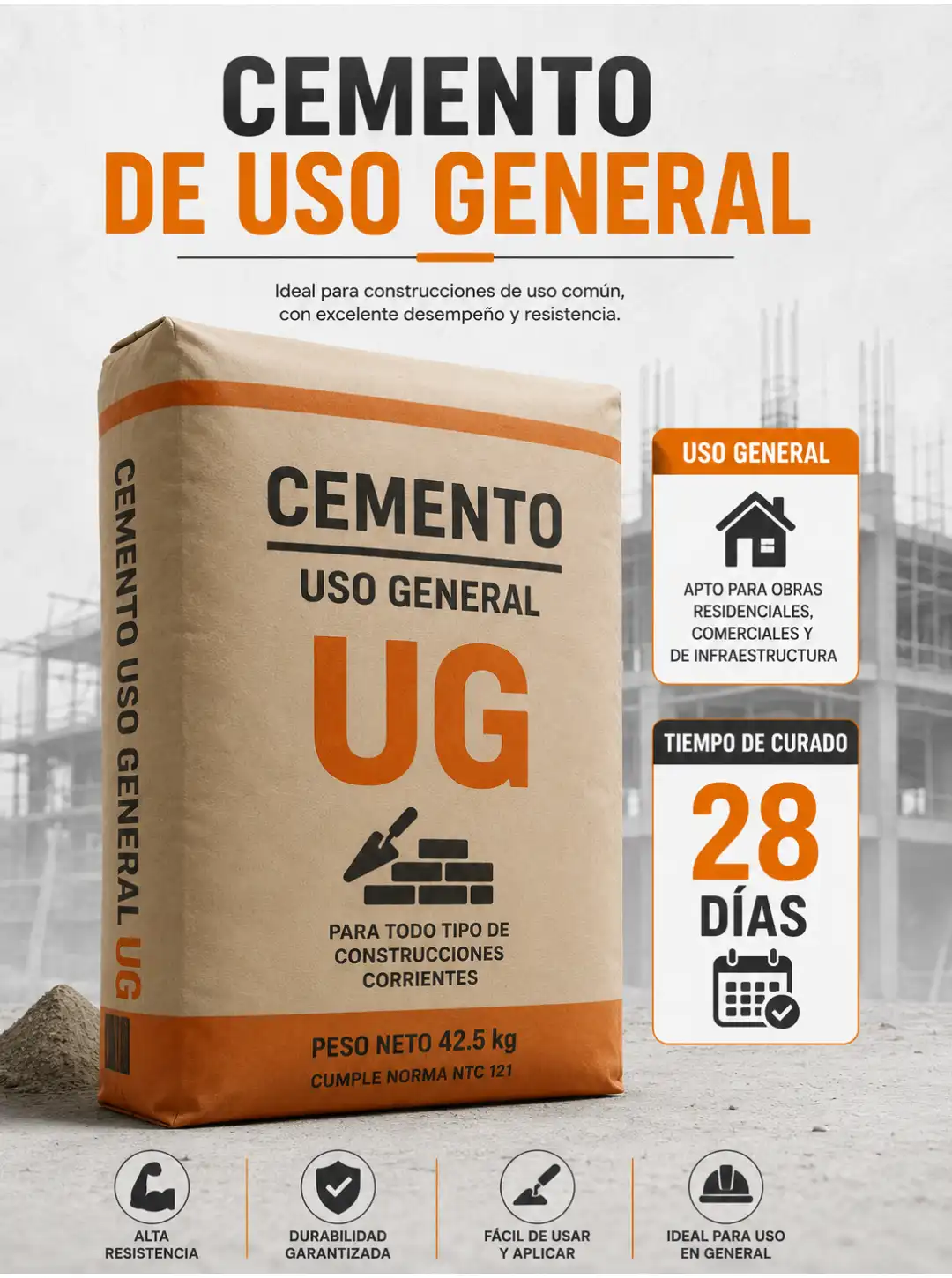 cemento de uso general